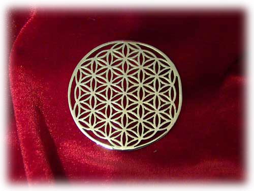 flower-of-life. This pendant is for sale. Click photo for info.