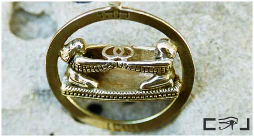 Vesica Pisces from the Ark of the Covenant. Click photo for more info.